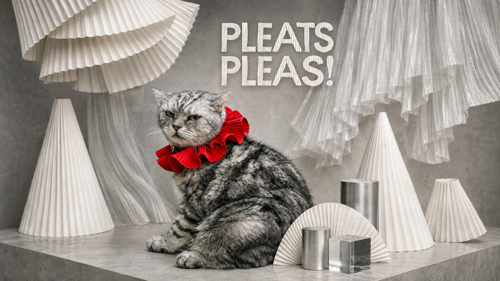 red-ruff-collar ปลอกคอ pleated collar